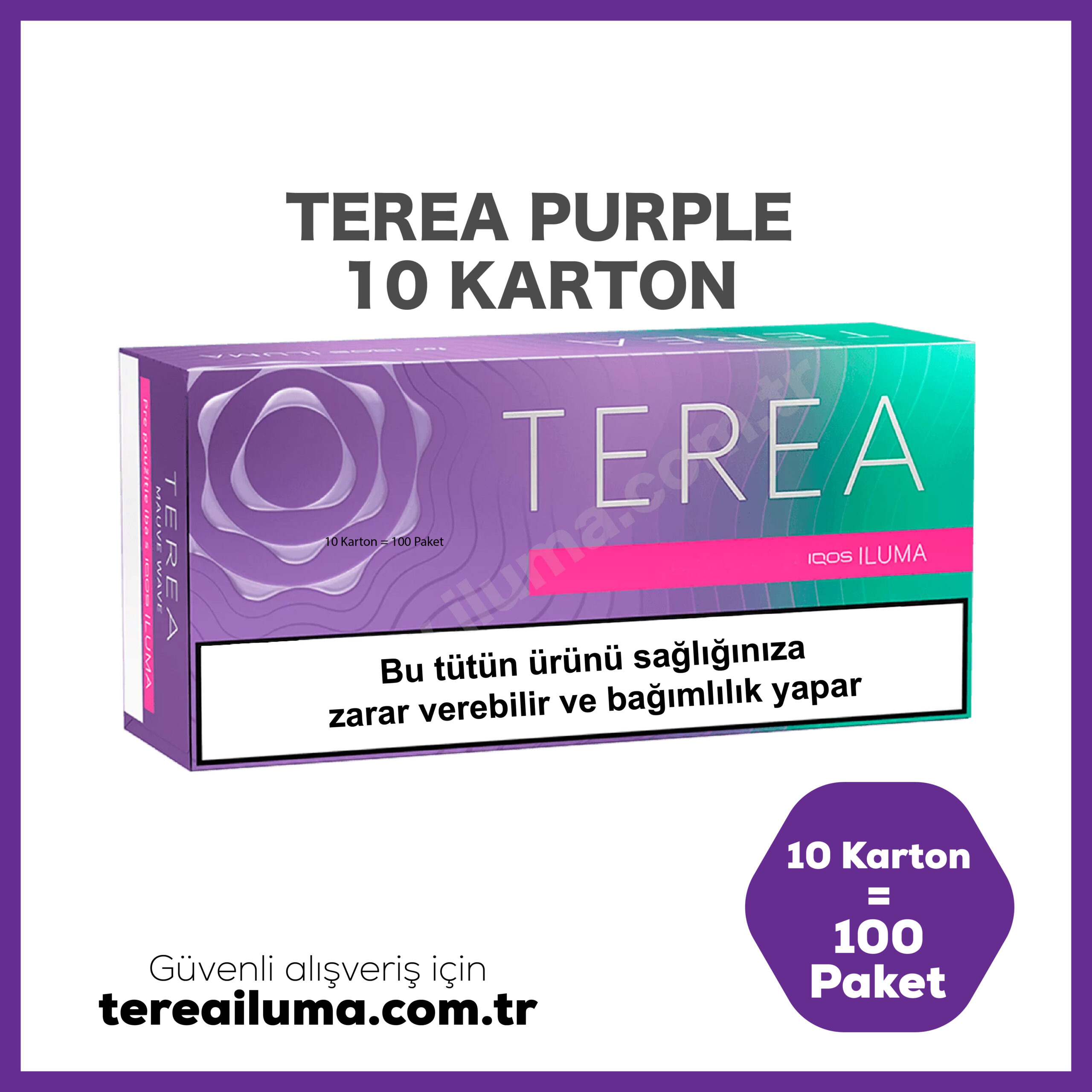 Terea Purple 10 Karton